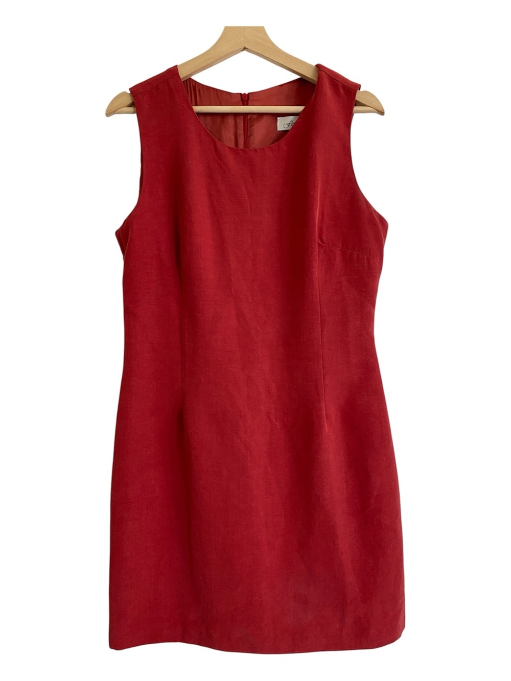 Fleur Bleue Vintage Terracotta Orange Dress Size 10